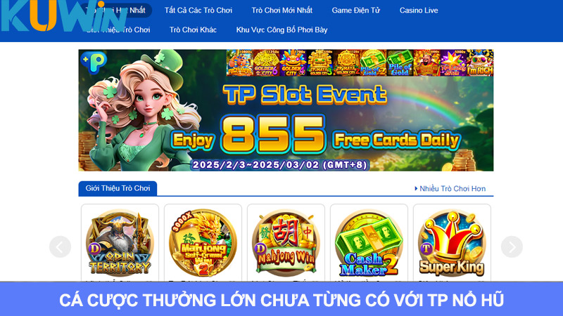 TP Nổ Hũ: Chuyên Mục Cá Cược Thưởng Lớn Chưa Từng Có
